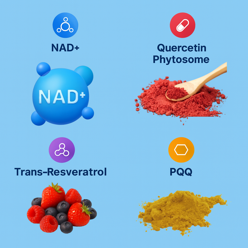 AuroCell Liquid NAD+ 1000mg Supplement